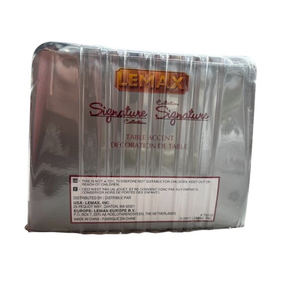 Lemax Christmas Table Accent Cocoa Stand With Polar Bear & Penguin Figurines - Picture 4 of 7